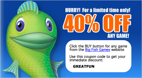 Big Fish Games coupon