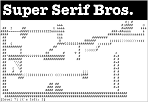 Super Serif Bros.