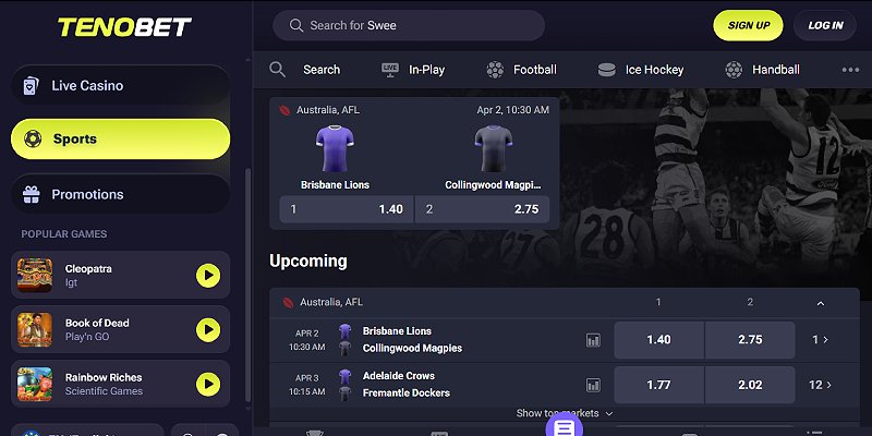 Tenobet Sports