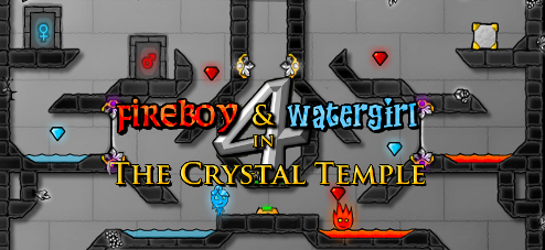 Fireboy and Watergirl 4: Crystal Temple 🔥 Play online