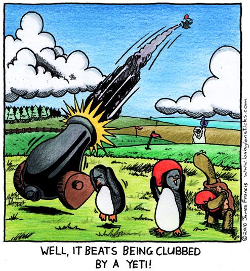 Babylon Sticks: Flying Penguins comic