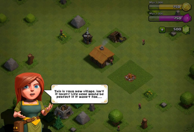 Clash of Clans first time