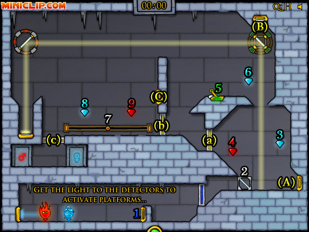 Fireboy & Watergirl 3: The Ice Temple - Online Game