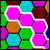Samegame Hexagonized