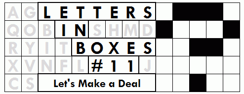 Letters in Boxes #11