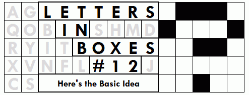 Letters in Boxes #12