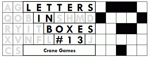 Letters in Boxes #13