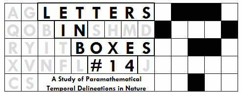 Letters in Boxes #14