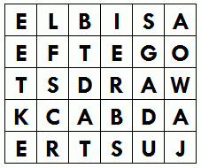 Letters in Boxes #19 - Puzzle 1