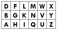 Letters in Boxes #22 - Puzzle 1