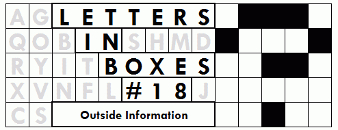 Letters in Boxes #18