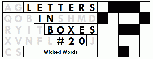 Letters in Boxes #20