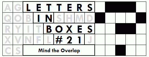 Letters in Boxes #21