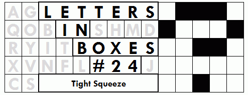 Letters in Boxes #24