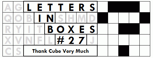 Letters in Boxes #27