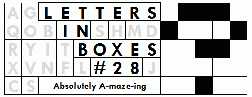 Letters in Boxes #28