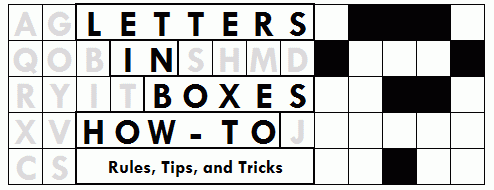 Letters in Boxes How-To