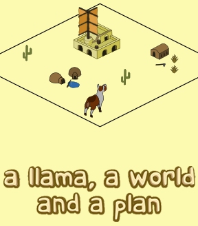 A Llama, A World and a Plan