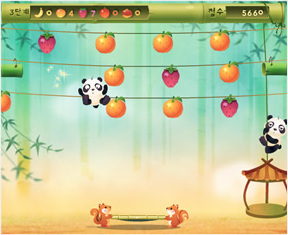 Panda Fruit Bounce