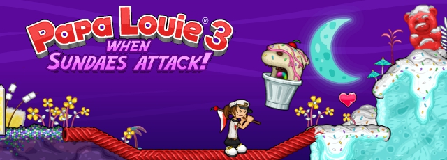 Play Papa Louie 3 When Sundaes Attack!