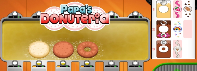 PAPA'S DONUTERIA free online game on