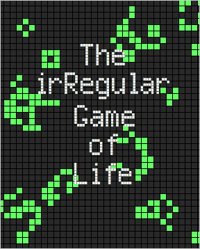 The irRegular Game of Life