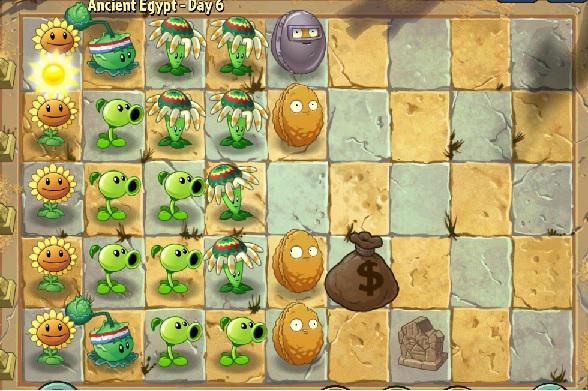 Plants vs. Zombies 2: It's About Time - Gameplay Walkthrough Part 1 -  Ancient Egypt (iOS) 