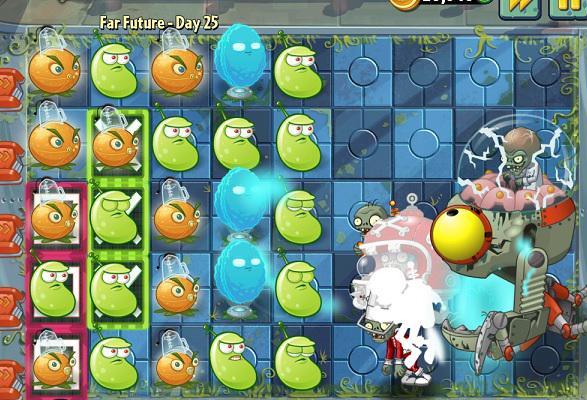 Far Future - Day 25, Plants vs. Zombies Wiki