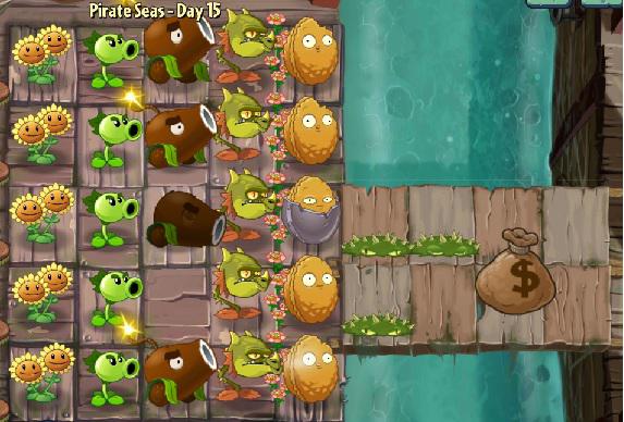  Plants vs. Zombies 2 Wall Decals: Special Pirate Seas