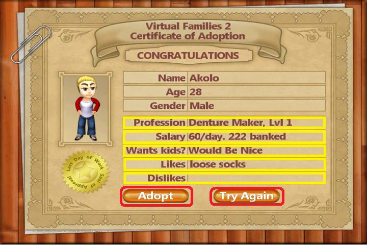 Download Game Virtual Families 2 Mod Apk Unlimited Money